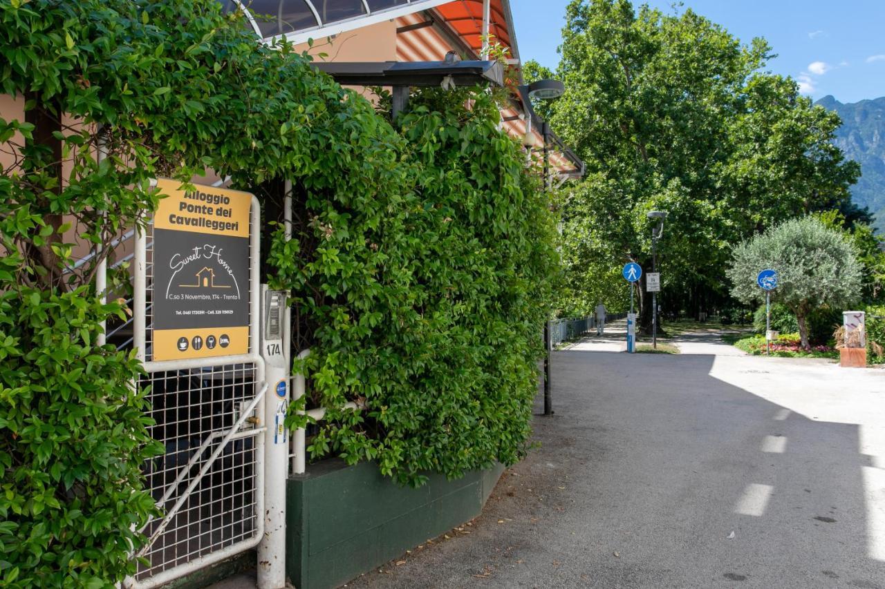Appartamento Al Ponte Adiacente Al Parco, Vicino All'Ospedale E Centro Trento Exterior foto